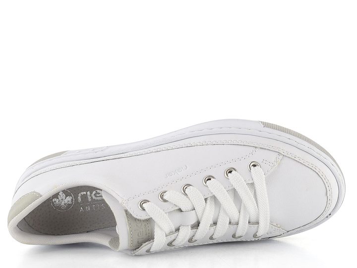 Rieker biele tenisky L8847-80