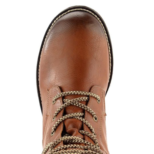 Rieker šnurovacie čižmy s membránou hnedé Z0442-24