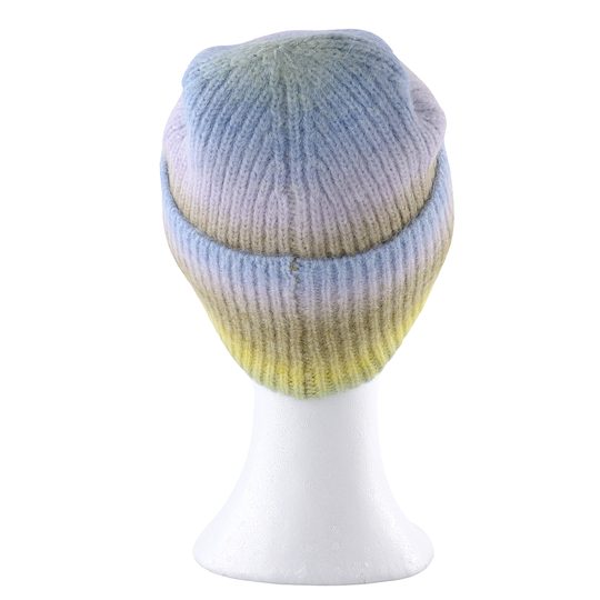 Fraas pletená čepice s barevným gradientem cloudy turquoise 667098-678