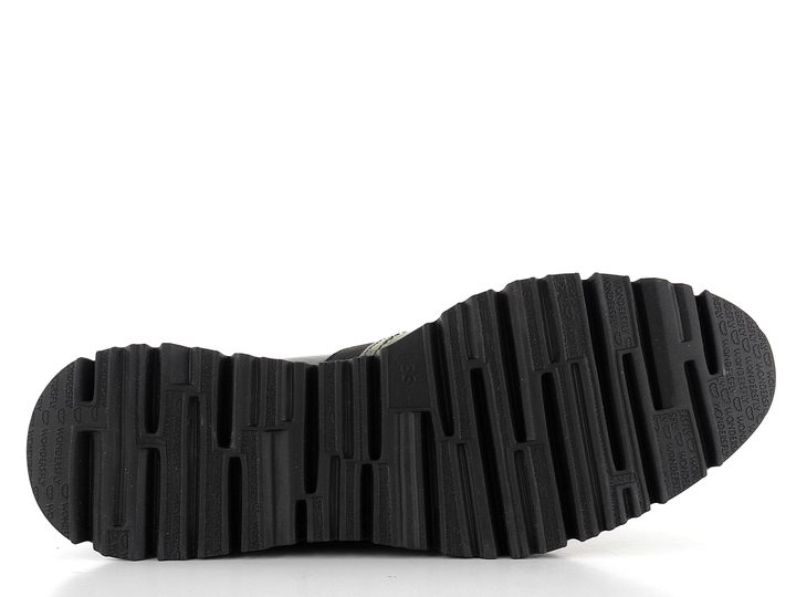 Wonders lakované slip-on polobotky na klínku Alga C-7311