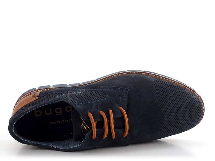 Bugatti pánské polobotky tmavě modré 331-9711K-1400