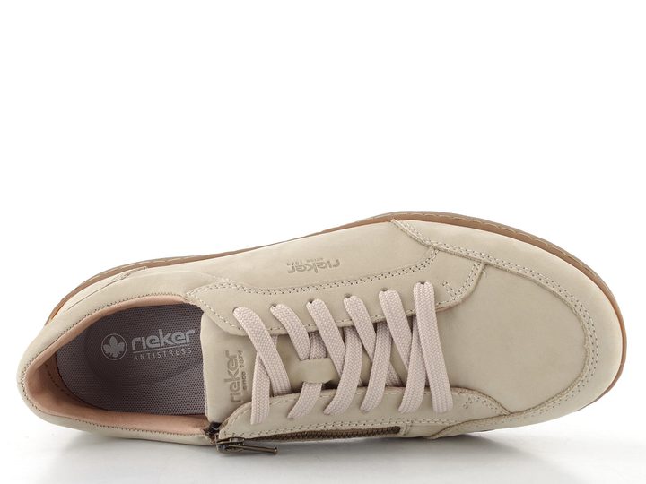 Rieker pánské ležérní polobotky béžové 08300-62