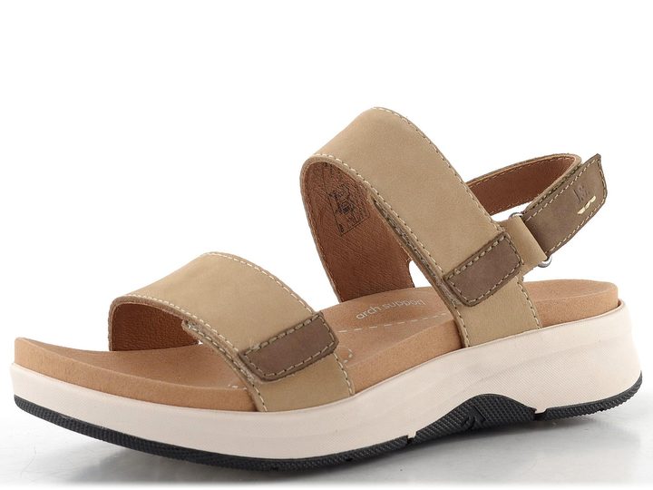Josef Seibel sandály na suchý zip Estelle beige-kombi 97304380