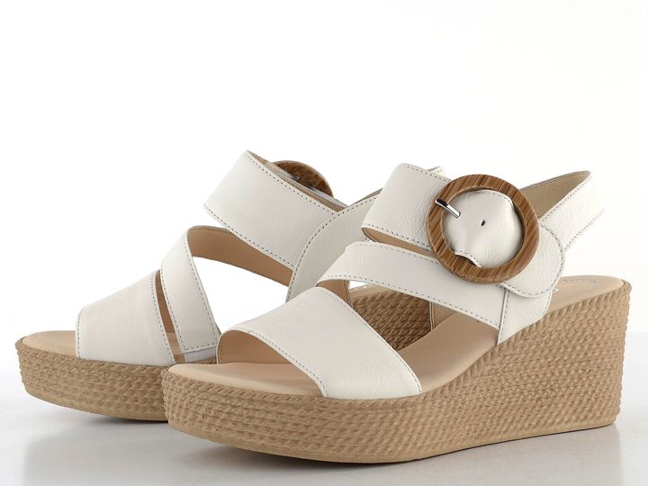 Gabor sandále na kline Latte 64.770.20