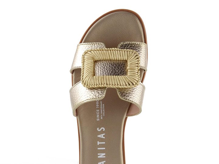 Hispanitas pantofle s ozdobnou sponou Yakarta Cava HV253881