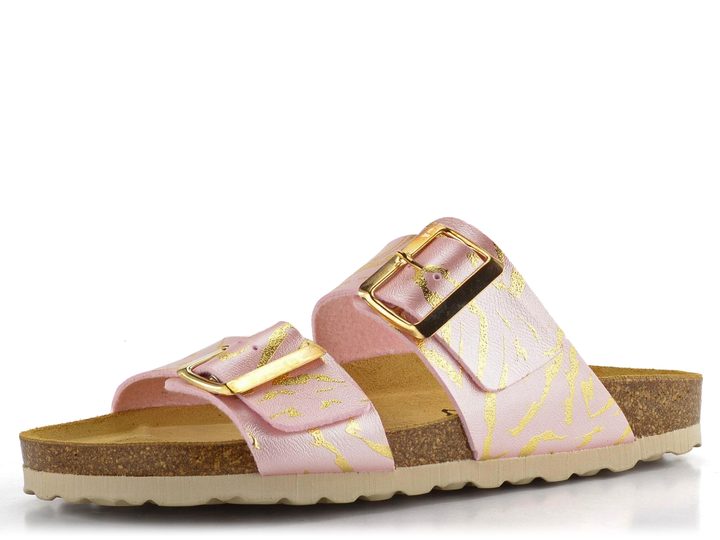 BIO Life pantofle fuzbetové růžové 2011.70 Pisa/817