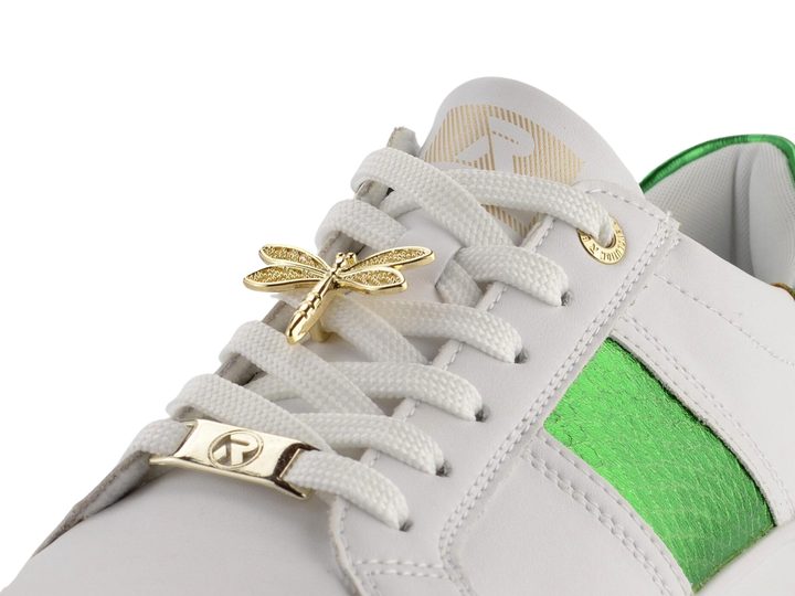 Rieker Revolution tenisky na platformě Weiss/Apfel W1202-81