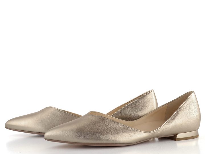 Högl vykrojené metalické baleríny Lightbro 0-100011