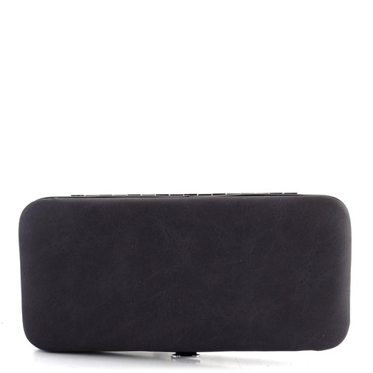 Manikúra s kvalitními nástroji a kovovým rámečkem černá 70098