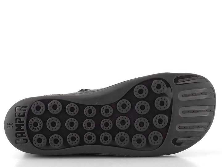 Camper šněrovací kotník Peu black K400509-018