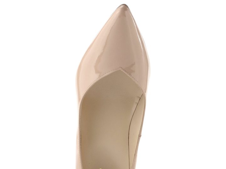 Högl lakované lodičky nude 0-176704-1800