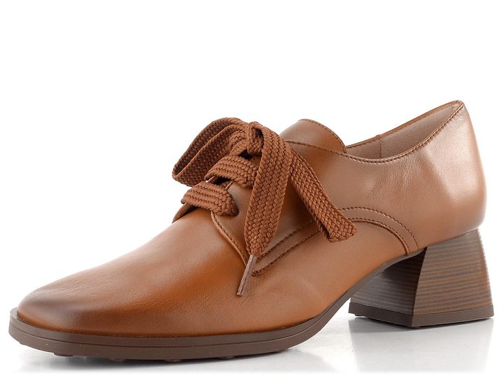 Hispanitas šněrovací polobotky na podpatku Marsella cuero HI254390