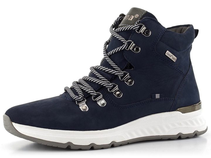 Jana modré členkové topánky Navy/Nubuck 8-8-26227-27 888