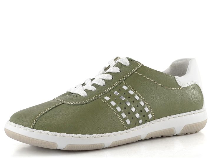 Rieker dámske tenisky zelené 42408-52