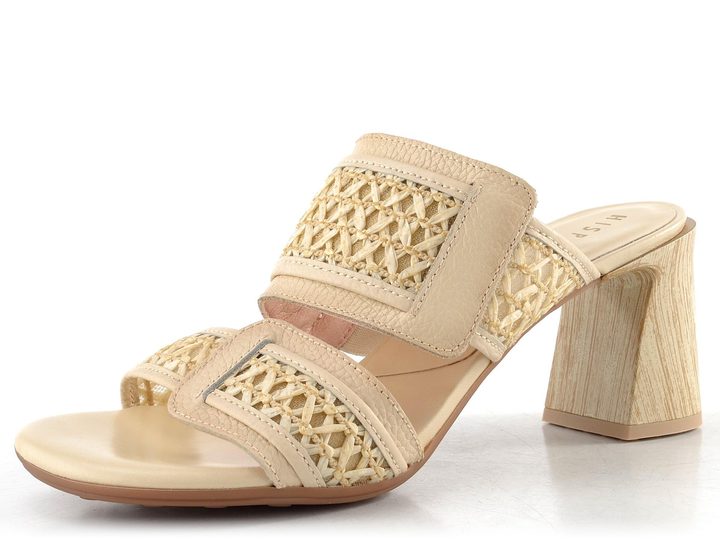 Hispanitas pantofle na podpatku Orquideas Panna/Butter RHV264747