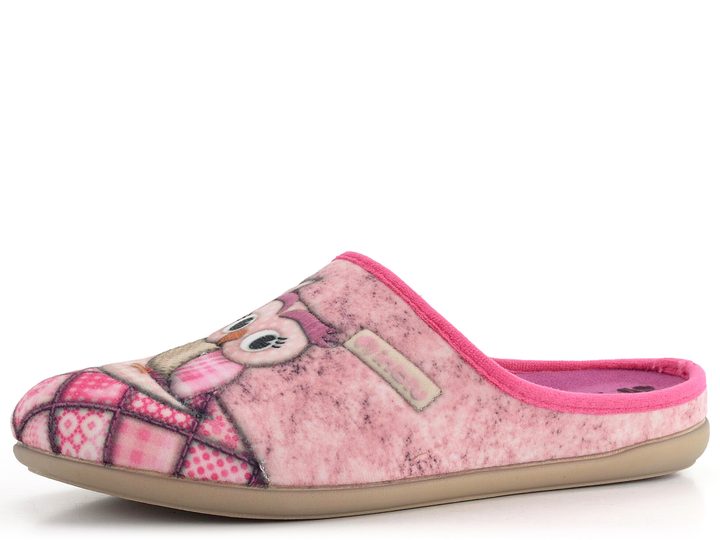 Inblu domácí pantofle s plnou špičkou a obrázkem Rosa GF000018