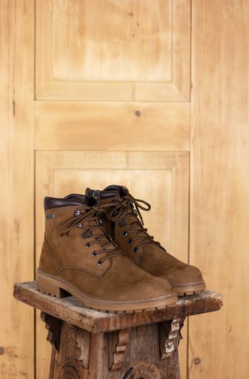 Ara pánska kožená členková obuv Frederik Tabacco/Caffee 11-24705-14