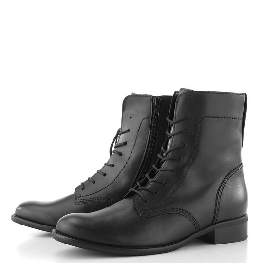 Gabor šnurovacia členková obuv čierna 71.646.27