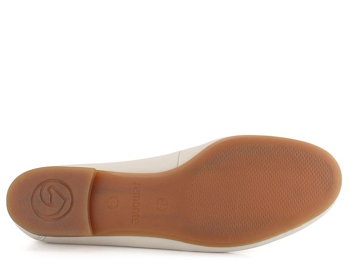 Remonte biele dámske mokasíny Porzellan/Kreide D0K00-80