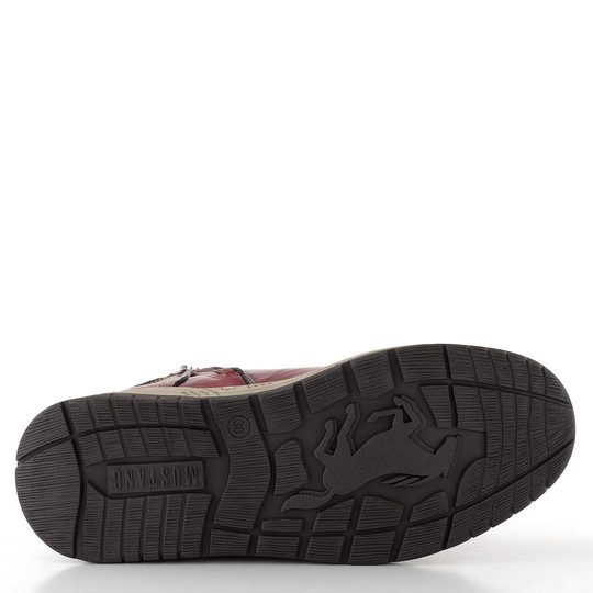 Mustang šněrovací kotník red 15M0092001