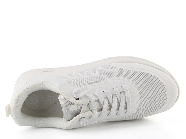 Remonte prozouvací polobotky bílé D2V04-80