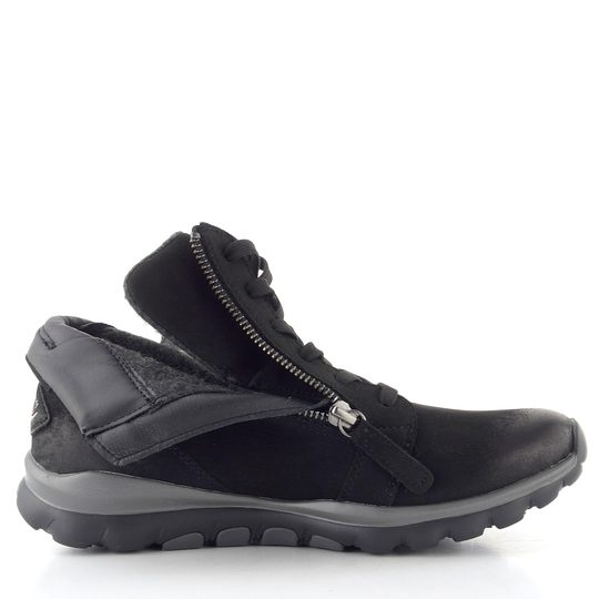 Gabor šněrovací kotník se zipem černý 76.868.47