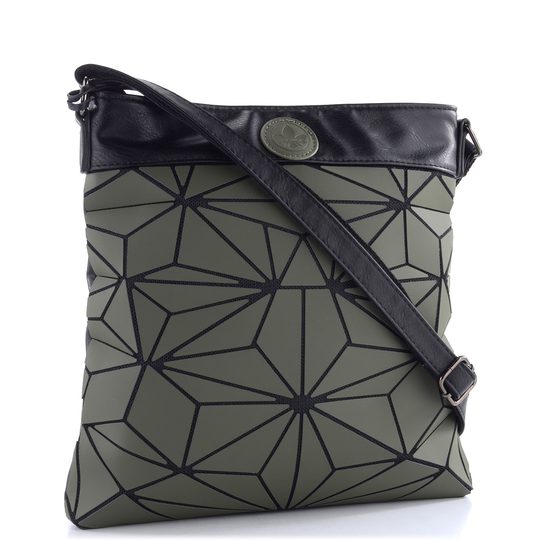 Rieker crossbody kabelka khaki so vzorom H1316-54