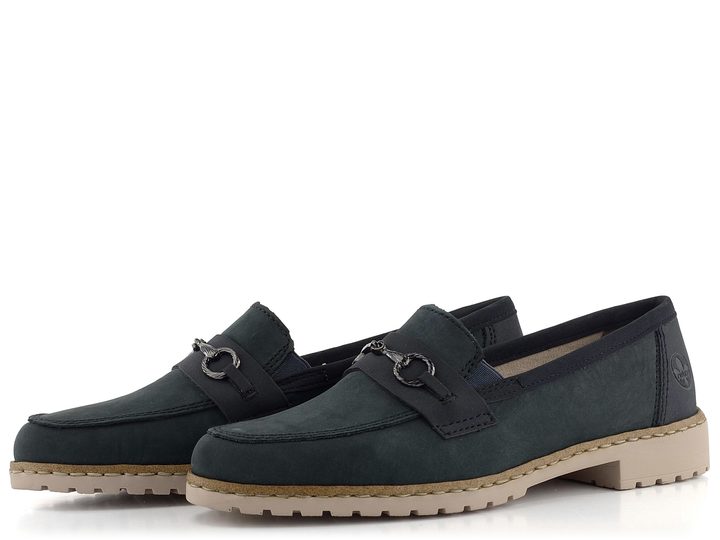 Rieker mokasíny temně modré 51860-14