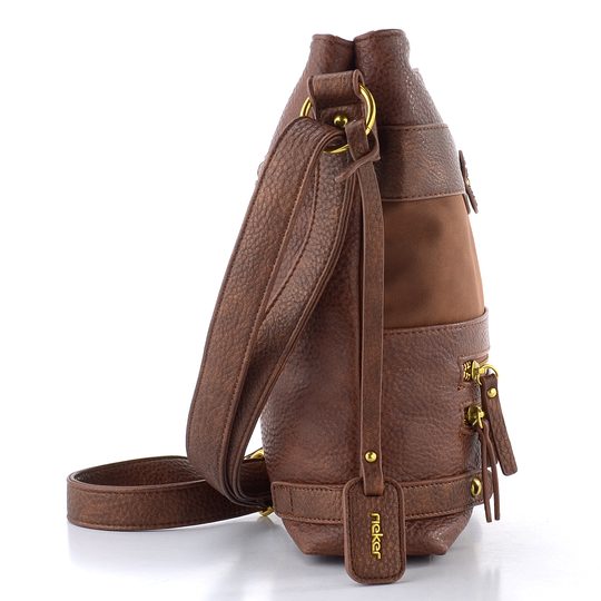 Rieker kombinovaná crossbody kabelka hnědá H1346-22