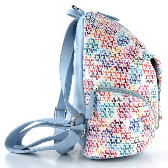 Rieker barevný batoh Multi/Aqua H1055-90