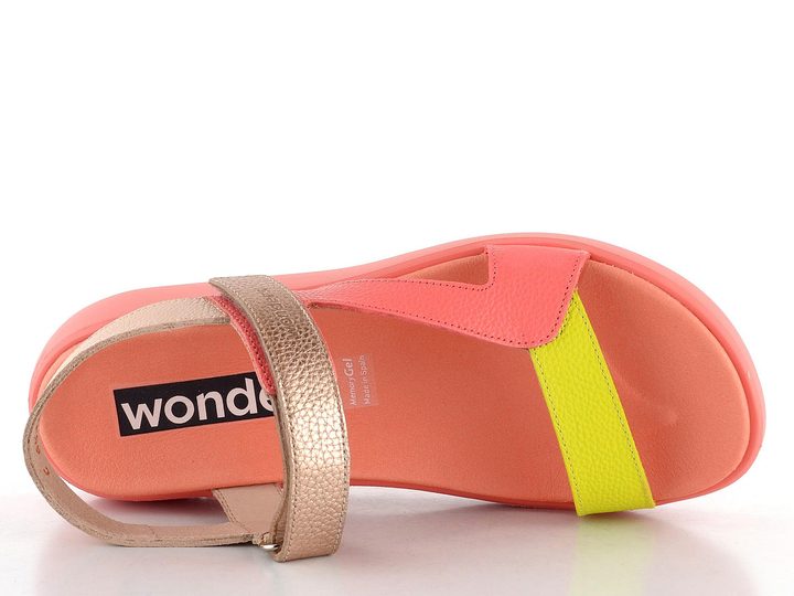 Wonders sandály na suchý zip Coral/Cyber C-6543