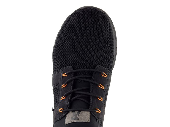 Rieker čierne nazúvacie tenisky M9050-00