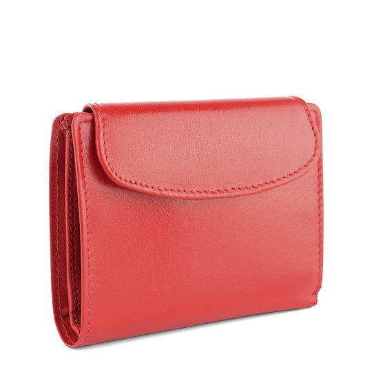 Dámska peňaženka menšia červená 7528-Red