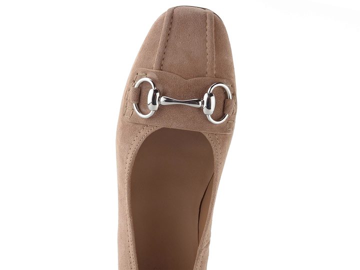 Högl semišové baleríny sand 1-100922-1300