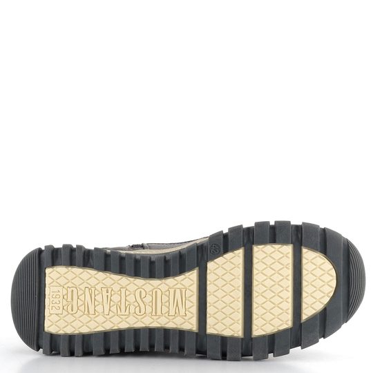 Mustang pánský kotník se zipem Dunkelgrau 4202-601-020