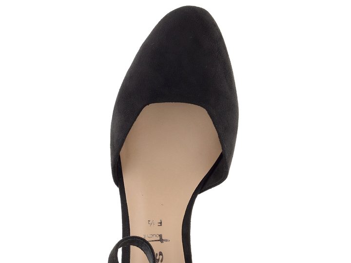 Tamaris lodičky s kotníkovým páskem Black 1-24412-41