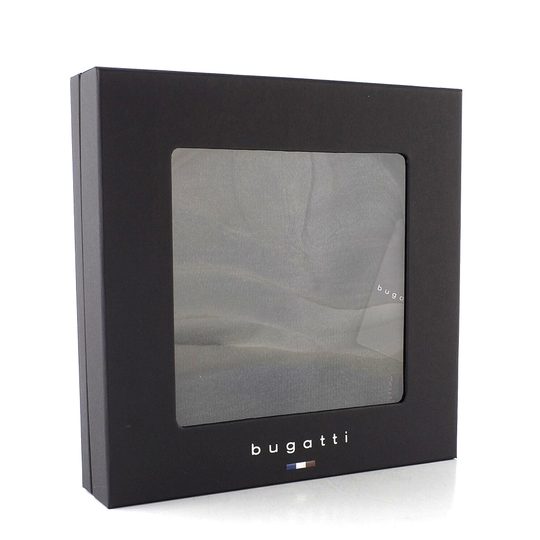 Bugatti dárková sada vlněné čepice a šály v krabičce vínová 630214-390