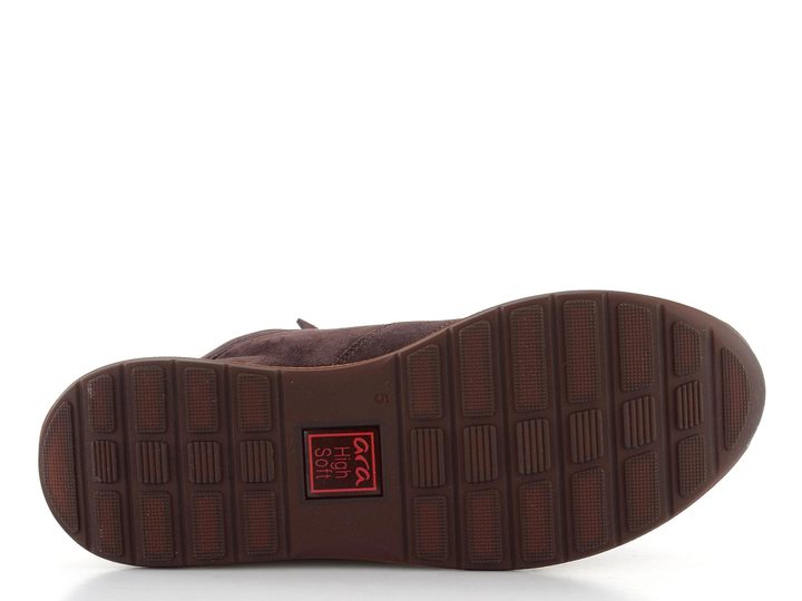 Ara širšia semišová členková obuv Osaka Amarone 12-24808-97