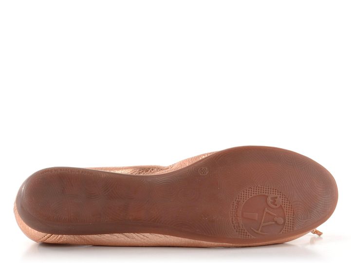 Wonders baleríny s mašličkou metalické Rame A-61112