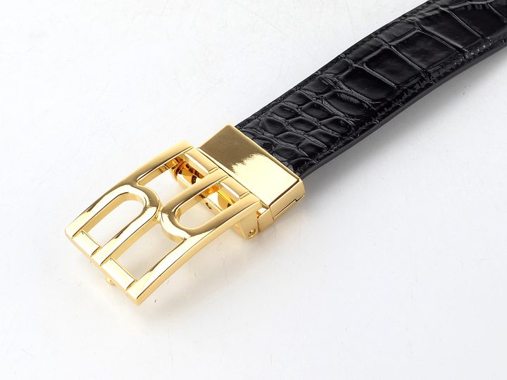 Högl dámský luxusní kožený opasek černý 0-156017-0101