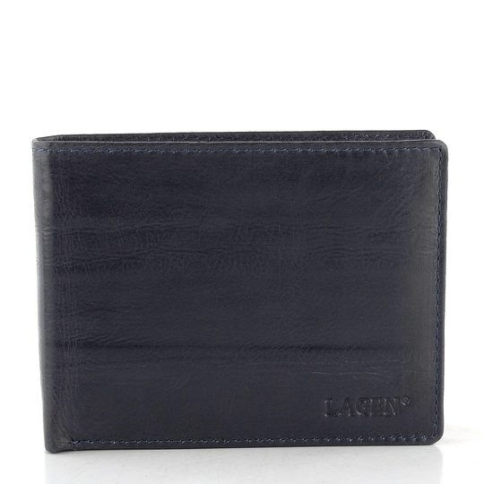 Pánská luxusní peněženka tmavě šedá LG-2111