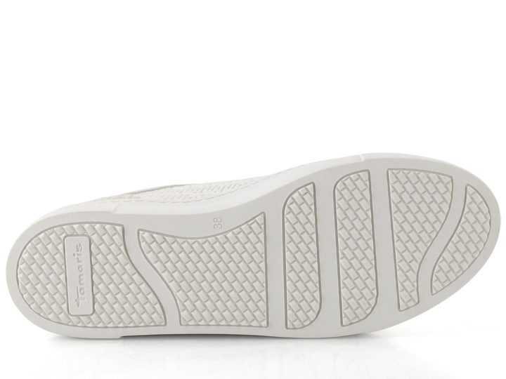 Tamaris tenisky na platformě white/rosegold 1-23313-41