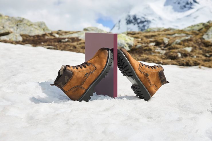 Rieker pánský pohorkový kotník s membránou hnědý 30440-24