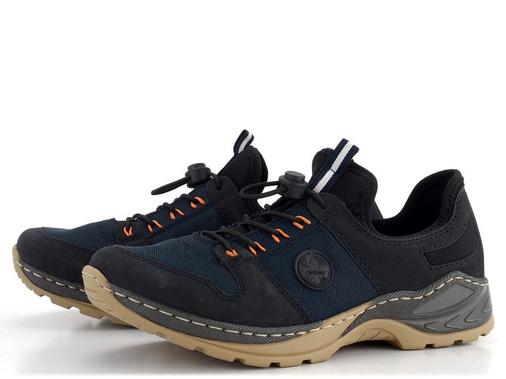 Rieker nazúvacie poltopánky tmavo modré M0564-14