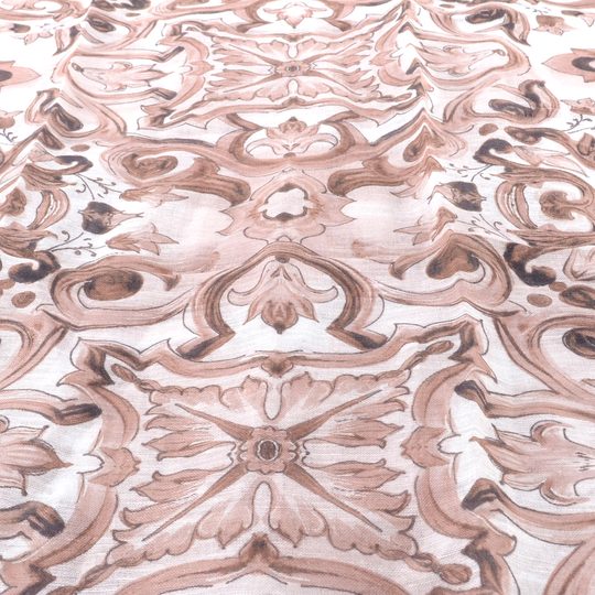 Fraas šál z konopné směsi s mozaikovým vzorem 609060-896