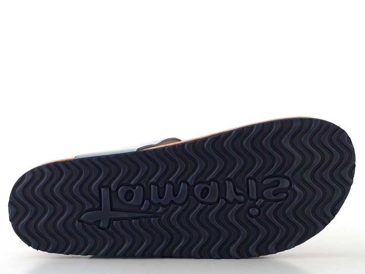 Tamaris textilní pantofle/žabky light blue 1-27400-46