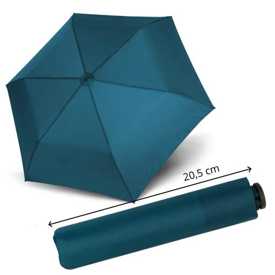 Doppler ultra lehký skládací deštník petrol modrý 7106306
