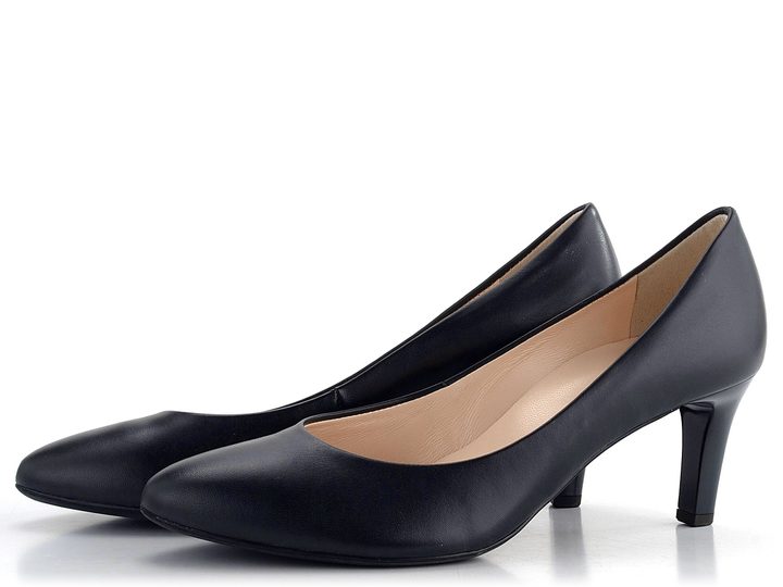 Högl hladké temne modré lodičky 0-176000