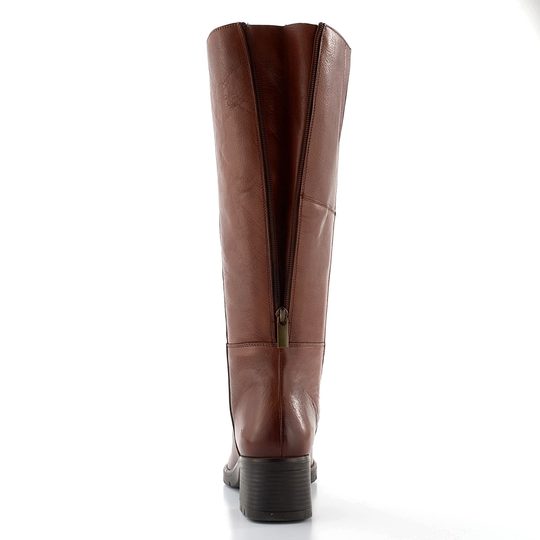Ara široké kozačky na podpatku Prag cognac 12-59224-09