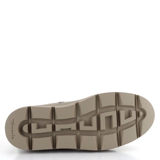 Tamaris metalický kotník/sněhule s membránou Champagne 1-26835-41